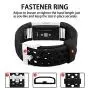 POY Replacement Bands Compatible for Fitbit Charge 2, Adjustable Breathable Wristbands with Air Holes Straps