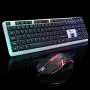 Alimao Special Sales Colorful LED Cool Illuminated Backlit USB Wired PC Rainbow Gaming Keyboard Mouse Set
