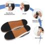 Self-Adhesive Anti Slip Shoe Grip Non-Slip Shoes Pads Grips Silicone Rubber Anti- Slip Shoe Grips Can Non-Slip Noise Reduction (Black Non Slip Sole, 7.9x9.9in（One Sheet)）)