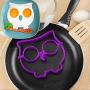 Silicone Egg Mold Fried Mould Culinary Ring Forms Pancake Breakfast Cooking Tools Kitchenware Silicone Pancake Mold Cute Shaped