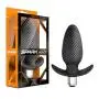 Platinum Premium Silicone Waterproof Vibrating Carbon Fiber Anal Butt Plug with Narrow Base - Sex Toy for Women - Sex Toy for Men