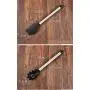 JunbosiKitchenware 8 Piece Set of Stainless Steel Handle Silicone Kitchenware Egg Beater Pasta Spoon Nonstick Spatula Tool