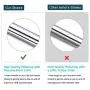 StrawExpert Set of 16 Reusable Stainless Steel Straws with Travel Case Cleaning Brush Silicone Tips Eco Friendly Extra Long Metal Straws Drinking for 20 24 30 oz Fit Yeti Tervis Rtic Tumbler