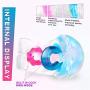 SHOOPPEE G spòt Vibrant Toy，Realistic-Pusseys Super Real Soft & Tight Mini Torso Flesh Men Toys，Best Gift for Male (Color : Transparent)