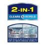 Rain-X 5079275-2 Latitude 2-in-1 Water Repellency Wiper Blade - 18-inches