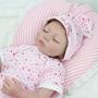 CHAREX Reborn Baby Doll Lifelike Sleeping Newborn Dolls, 22 inch Soft Vinyl Weighted Girl Gift Set for Ages 3+