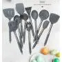 Silicone kitchenware, Ten Piece Silicone Cooking Utensils Set, Spatula Set Silicone Kitchen Utensils, Nonstick and Heat Resistant Cookware Set