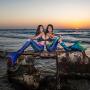 Fin Fun Mermaid Tails for Swimming with Monofin - Kids and Adult Sizes - Limited Edition