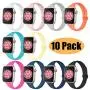 KOLEK Slim Band Compatible with Apple Watch 40mm 38mm 44mm 42mm, Waterproof Durable Silicone Sport Strap for Apple Watch Series 5 4 3 2 1 for Women Men