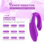 Remote Vibration Powerful Vibrating Egg Vibrant Toy Massage,9-Frequency Remote Vibration Vibrate Silicone Ball with USB Rechargeable Massage for Muscle Relax
