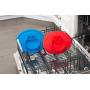 ezpz Sesame Street Elmo Mat - One-Piece Silicone placemat + Plate (Red)