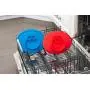 ezpz Sesame Street Elmo Mat - One-Piece Silicone placemat + Plate (Red)