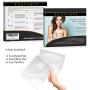 Cleverfy Chest Wrinkle Pads & Facial Wrinkle Patches - [2x] Silicone Eye Pads, [1x] Decollete Anti Wrinkle Chest Pads, [1x] Forehead Wrinkle Patches | Silicone Wrinkle Pads for Chest Wrinkles