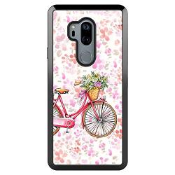 LG G7 ThinQ Case,Flexible Soft TPU Cover Shell,Slim Silicone Black Rubber Non-Slip Durable Design Protective Phone Case for LG G7 ThinQ -Bicycle