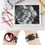 Koreda Compatible Samsung Galaxy Watch Active Bands/Galaxy Watch 42mm/Gear Sport Bands Sets, 20mm Soft Floral Print Sport Watch Strap Replacement Compatible Galaxy Watch Active 40mm R500 (3 Pack#7)