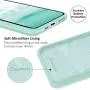SURPHY Silicone Case Compatible with iPhone 11 Pro Case 5.8 inch, Liquid Silicone Full Body Thickening Design Phone Case (with Microfiber Lining) for iPhone 11 Pro 5.8 2019, Mint Green