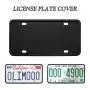 License Plate Frames - Silicone License Plate Frame with Patented Design 5 Drainage Holes, Rain-Proof, Anti-Rust and Anti-Rattle for Car License Plate Frame
