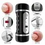 CXNTUY Electric USB Rechargeable Male Adult Toy Ultra Soft and Realistic Silicone Best Gift