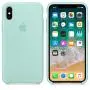 iPhone X Silicone Case,Yongfengintl Liquid Silicone Gel Rubber Shockproof Case and Ultra Soft Microfiber Cloth Lining Cushion for Apple iPhone X/10 (Marine Green)