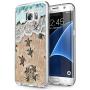Samsung Galaxy S7 Case, Soft TPU Slim-Fit Flexible Ultra-Thin Clear Case, Full-Body Rugged Bumper Print Baby Turtle Case for Samsung Galaxy S7, Transparent