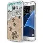 Samsung Galaxy S7 Case, Soft TPU Slim-Fit Flexible Ultra-Thin Clear Case, Full-Body Rugged Bumper Print Baby Turtle Case for Samsung Galaxy S7, Transparent