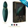 HUIO-CCS Vibrantor Bullet for Women - Sucker, for Six Sucker Amalog Oral Silicone Toys Female