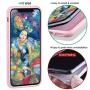 MILPROX iPhone X/Xs Silicone Series Liquid Silicone Gel Rubber Slim Fit Case with Soft Microfiber Cloth Lining Cushion for iPhone X/iPhone Xs-Pink