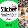 Silicone Baking Mats - Set of 3 - Baking Mats Non Stick Silicone BPA Free with Measurements - 2 Half Sheet Baking Liners and 1 Quarter Sheet Pan Silicone Mat by Silchef