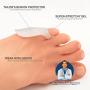 Dr. Fredericks Original Tailors Bunion Pads - 4 Pads - Soft Gel Bunionette Pad - Shield - Cover - Protector - Tailors Bunion Pain Relief