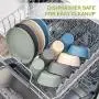 WEESPROUT Bamboo Toddler Bowls - 4 pc Set (10 fl oz) - The Best Premium Eco Friendly, Non Toxic, Bamboo Bowls for Kids - Dishwasher Safe - Natural BPA Free Non Toxic Baby Bowls