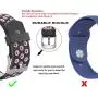 Jobese Replacement Bands Compatible with Fitbit Charge 2, 3-Pack Soft Breathable Silicone Sport Accessories Wristbands with Air Holes, Women Men