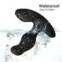 Silicone ?nales Trainer Waterproof But-t Vibration Toy 16 Frequency - Pleasure Toys (Black) Super Cool Enjoyment