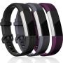 Maledan Replacement Bands Compatible for Fitbit Alta, Alta HR and Fitbit Ace, Classic Accessories Band Sport Strap for Fitbit Alta HR, Fitbit Alta and Fitbit Ace, 3-Pack, Women Men