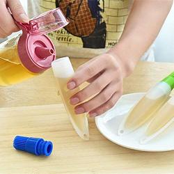 Silicone Liquid Oil Pen Baking Brushs Cake Butter Bread Pastry Brush BBQ, BBQ Silicone Brush - Silicone Kitchenware, Pastry Brush Feather, Plastic Cooking Crystals