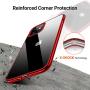 TORRAS Crystal Clear iPhone 11 Case, [Anti-Yellow] Soft Silicone TPU Thin Cover Slim Phone Case for iPhone 11 6.1 inch 2019, Glossy Red