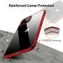 TORRAS Crystal Clear iPhone 11 Case, [Anti-Yellow] Soft Silicone TPU Thin Cover Slim Phone Case for iPhone 11 6.1 inch 2019, Glossy Red