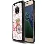 Moto G5 Case,Flexible Soft TPU Cover Shell,Slim Silicone Black Rubber Non-Slip Durable Design Protective Phone Case for Moto G5 -Bicycle