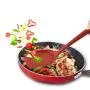 Silicone kitchenware Pack Of 2 Silicone Wok Spatula Non-Stick Heat Resistant Easy To Clean Seamless Kitchen Utensil For Chinese Cooking Nonstick Heat Resistant Tools ( Color : Red , Size : 8.5×32cm )