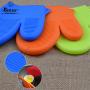 XKHUO 2pcs/set Random Color Silicone Gloves