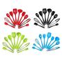UnitedCAheart Non-Stick Shovel Colander Spoon Egg Beater Kitchenware Set Silicone Kitchenware Set 10 Kitchen Tools