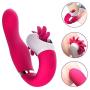 Rechargeable Handheld Massager Wireless Powerful But Quiet Medical Silicone Different Frequency Vibranting & Sucking Toys Waterproof Wand with Sucking Function