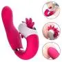 Rechargeable Handheld Massager Wireless Powerful But Quiet Medical Silicone Different Frequency Vibranting & Sucking Toys Waterproof Wand with Sucking Function