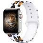 EXCHAR Compatible with Apple Watch Band 40mm 38mm 44mm 42mm Fadeless Pattern Printed Floral Bands Silicone Replacement Band for iWatch Series 5 Series 4/3/2/1 for Women Men