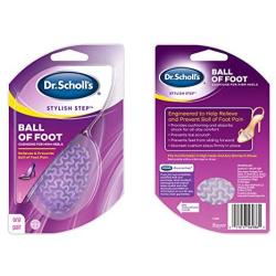 Dr. Scholls BALL OF FOOT Cushions for High Heels (One Size) // Relieve and Prevent Ball of Foot Pain with Discreet Cushions that Absorb Shock and Make High Heels more Comfortable