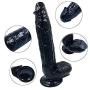 9.5-Inchs D-Ildo Silicone Toy, Speaker-Shaped Base Suction Cup Can Be Hands-Free - Adult Sexy Men and Women Couple Toys