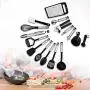 Professional For Hot Pink Cookware, 24 Pcs Spoon Cooking Multifunction Kitchenware Set Scrapper Silicone - Plate Set Camping, White Plastic Ladle, Plastic Ladles, Kitchen Amp Home, Camping Gadgets