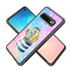 Samsung Galaxy S10 Case, Kitchenware Shock-Absorption TPU Rubber Bumper Samsung Galaxy S10 Case, Ultra Thin Slim Protective Cover for Samsung Galaxy S10-Black