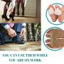 Metatarsal Pads by MEDIZED| Ball of Foot Cushions Gel Pad All Day Pain Relief and Comfort One Size Fits Shoe Inserts for Women and Men (Metatarsal Sock & Gel Pad)