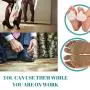 Metatarsal Pads by MEDIZED| Ball of Foot Cushions Gel Pad All Day Pain Relief and Comfort One Size Fits Shoe Inserts for Women and Men (Metatarsal Sock & Gel Pad)