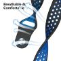 Hanlesi Compatible for Fitbit Versa Band,Silicone TPU Adjustable Waterproof Replacement Sport Band for Fitbit Versa Fitness Tracker Watch for Man Boy